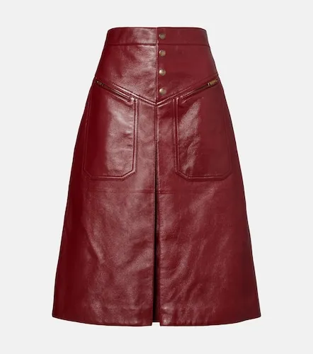 Chloé Falda midi de piel - Chloe - Modalova