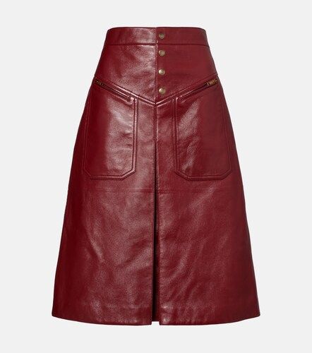 Chloé Gonna midi in pelle - Chloe - Modalova