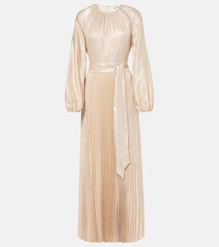 Varenya pleated satin midi dress - Simkhai - Modalova