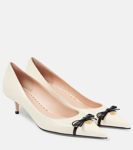 Bepointy 45 bow-detail leather pumps - Valentino Garavani - Modalova