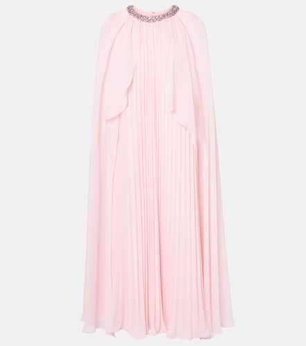 Self-Portrait Caped chiffon gown - Self-Portrait - Modalova