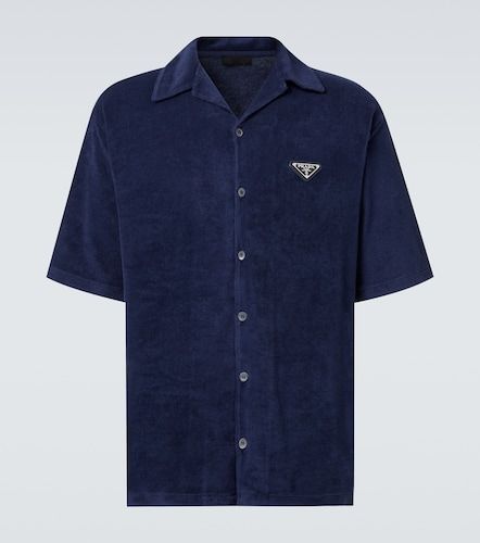Prada Hemd aus Baumwollfrottee - Prada - Modalova