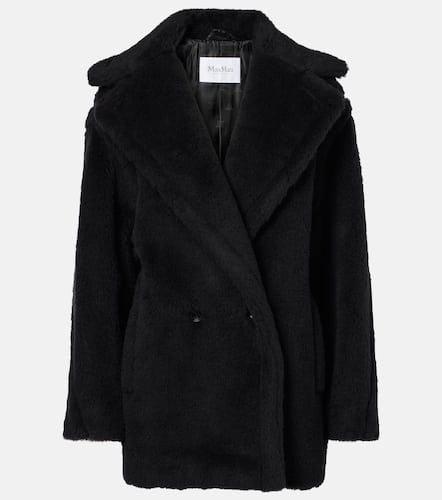 Fuxia alpaca, wool, and silk teddy coat - Max Mara - Modalova