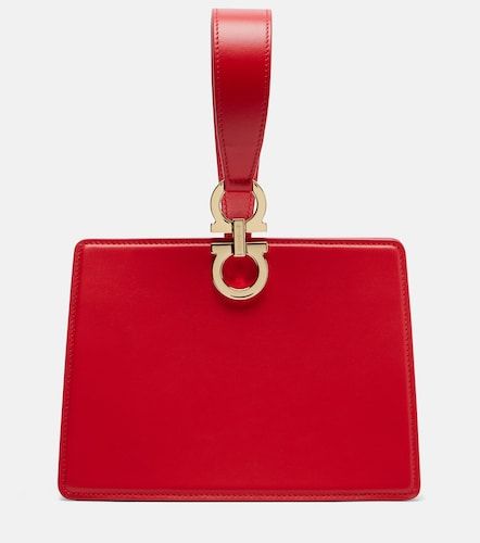 Clutch Gancini Mini aus Leder - Ferragamo - Modalova