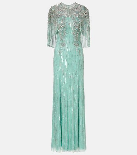 Abito lungo Astra con cristalli - Jenny Packham - Modalova