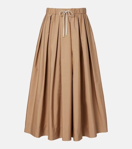 Falda midi Pineta de popelín de algodón - 'S Max Mara - Modalova