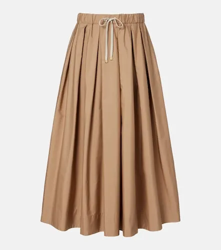 Falda midi Pineta de popelín de algodón - 'S Max Mara - Modalova