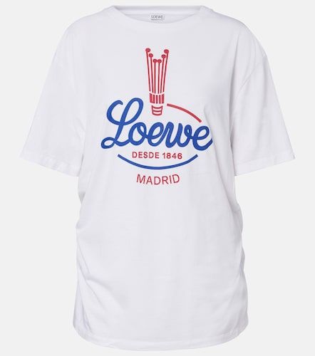 Loewe Camiseta de jersey con logo - Loewe - Modalova
