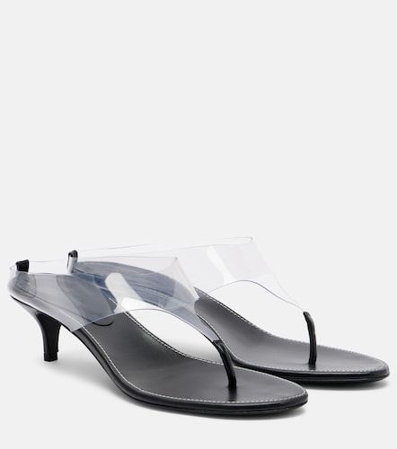 Sandali infradito in pelle e PVC - Magda Butrym - Modalova