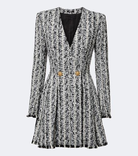 Balmain Tweed minidress - Balmain - Modalova