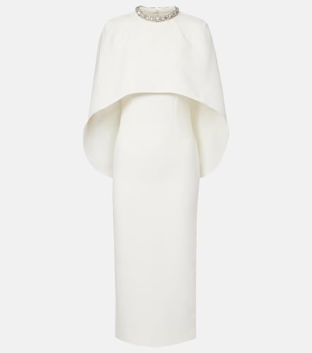 Abito midi in crêpe con cristalli - Roland Mouret - Modalova