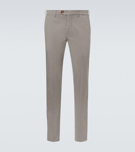 Pantalones slim de algodón - Brunello Cucinelli - Modalova