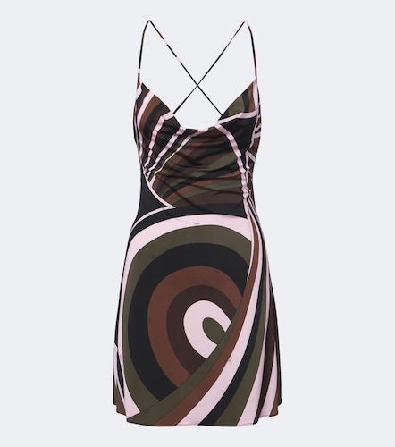 Vestido corto Iride de jersey drapeado - Pucci - Modalova