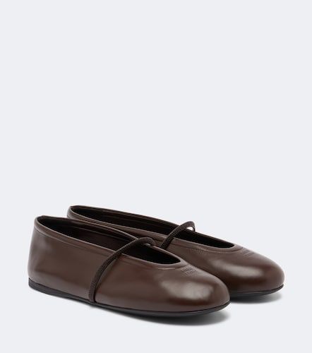 Miu Miu Ballerinas aus Leder - Miu Miu - Modalova