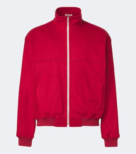Giacca blouson in fleece di seta - Auralee - Modalova