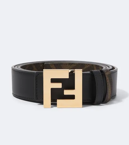 Wendbarer Gürtel FF Zucca aus Leder - Fendi - Modalova