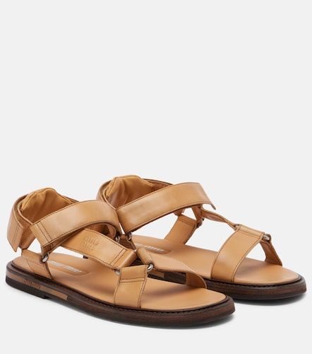 Miu Miu Leather sandals - Miu Miu - Modalova