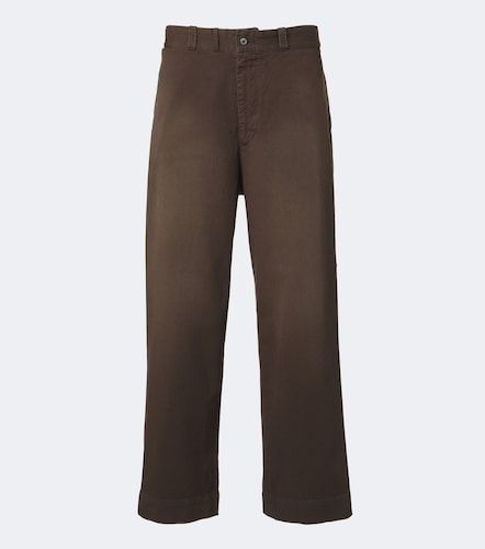 Pantalones anchos de sarga de algodón - A.Presse - Modalova