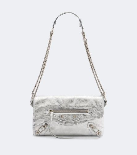 Le City metallic leather shoulder bag - Balenciaga - Modalova