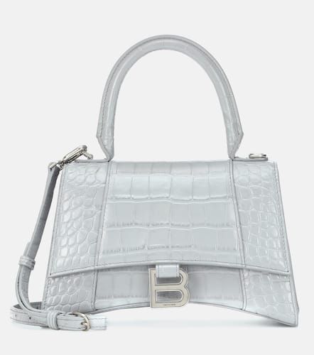 Tote Hourglass Small de piel - Balenciaga - Modalova