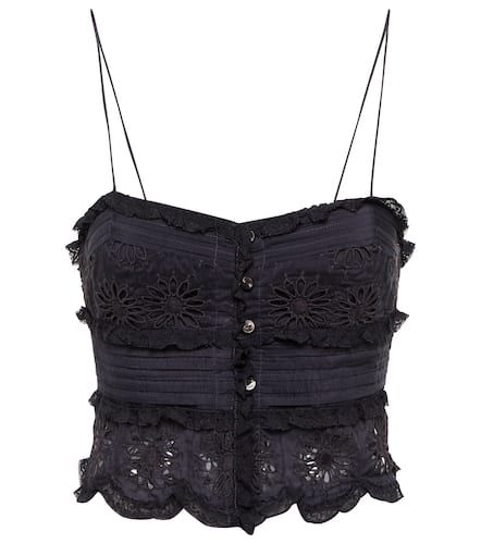 Camisole Delphine in cotone e seta - Isabel Marant - Modalova