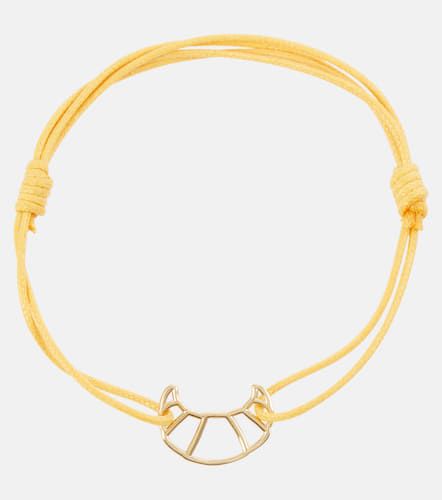 Croissant 9kt charm cord bracelet - Aliita - Modalova