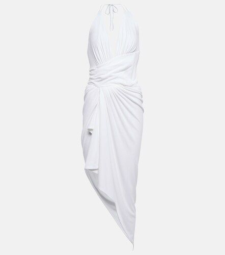 Vestido midi halter asimétrico - Alexandre Vauthier - Modalova
