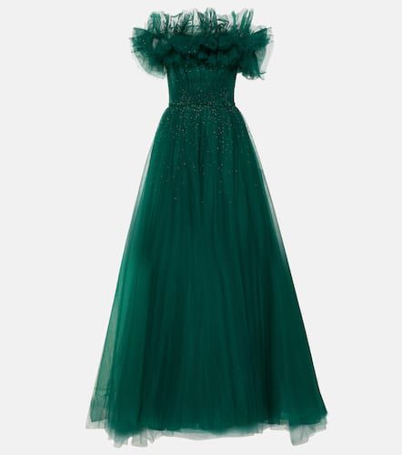 Embellished tulle gown - Jenny Packham - Modalova