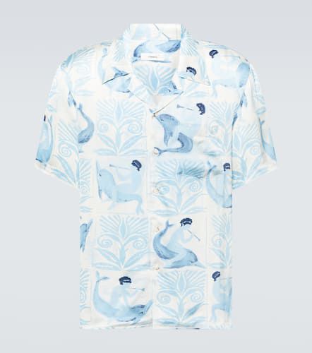 Commas Printed bowling shirt - Commas - Modalova