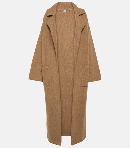 Toteme Ribbed-knit wool-blend coat - Toteme - Modalova