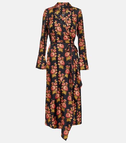Vestido envolvente en sarga de seda - Etro - Modalova