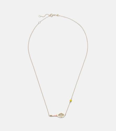 Halskette Tennis Pelota aus 9kt Gelbgold - Aliita - Modalova