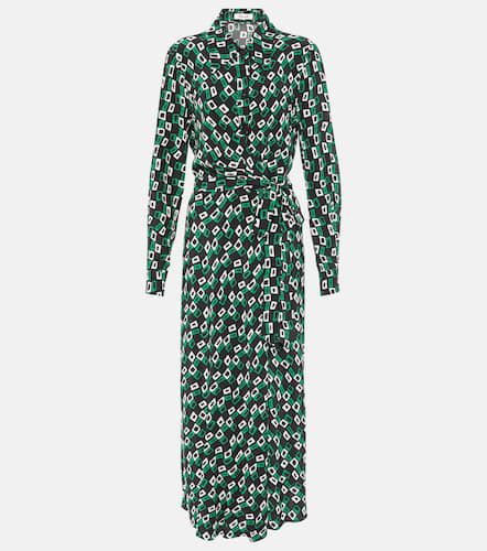 Tori printed crÃªpe wrap dress - Diane von Furstenberg - Modalova