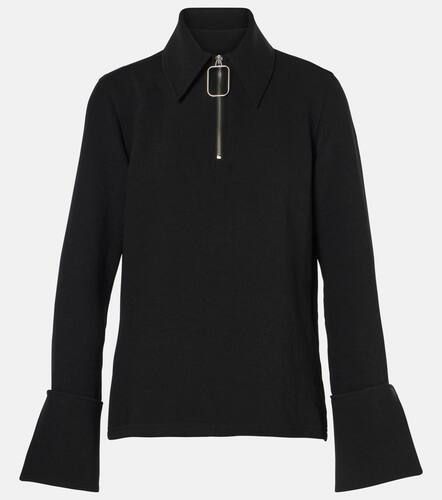 JW Anderson Zip-up Henley shirt - JW Anderson - Modalova