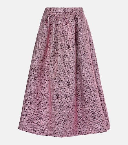 Gonna midi Soni plissé - Dries Van Noten - Modalova