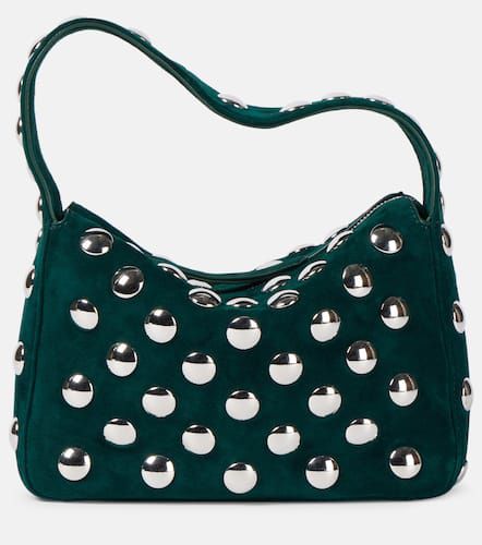 Elena Small studded suede shoulder bag - Khaite - Modalova