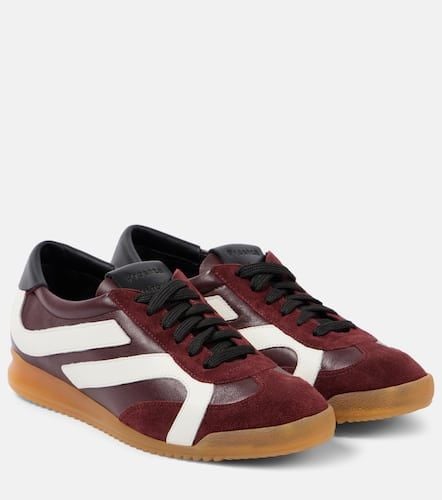 Track suede-trimmed leather sneakers - Proenza Schouler - Modalova