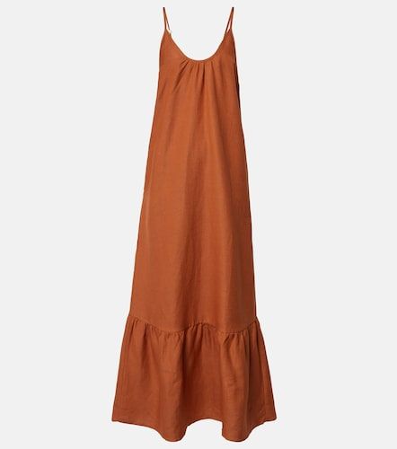 Maxikleid aus einem Leinengemisch - Adriana Degreas - Modalova