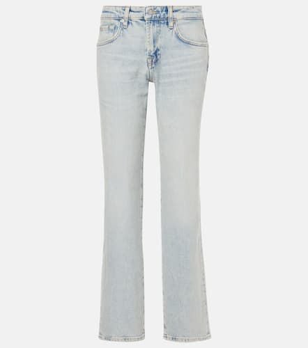 Jeans rectos de tiro medio - 7 For All Mankind - Modalova