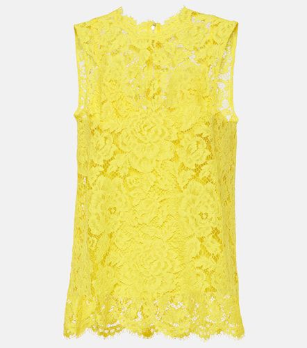 Dolce&Gabbana Floral lace top - Dolce&Gabbana - Modalova