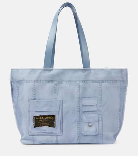 Midsummer Large cotton canvas tote bag - Acne Studios - Modalova