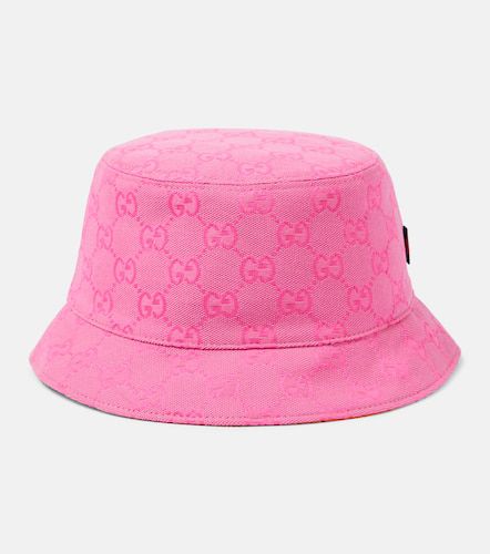 Cappello da pescatore in canvas GG - Gucci - Modalova