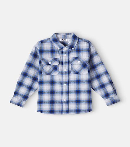 Camicia Rozzy in cotone a quadri - Molo - Modalova