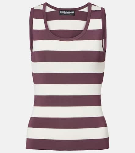 Dolce&Gabbana Striped tank top - Dolce&Gabbana - Modalova