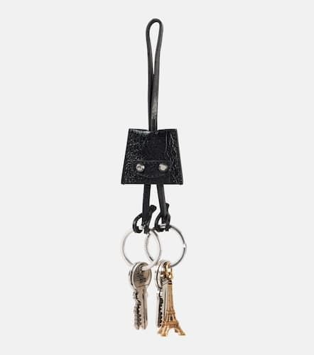 Le City Charm Eiffel leather keychain - Balenciaga - Modalova