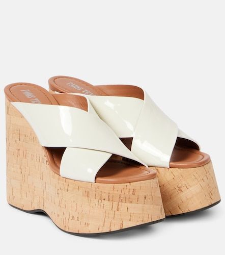 Mara 135 patent leather platform sandals - Paris Texas - Modalova