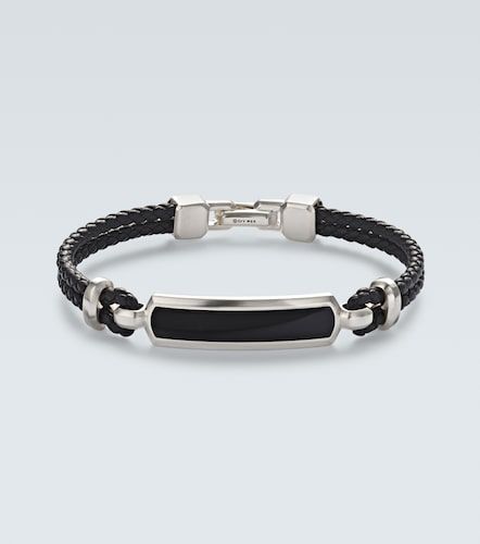 Bracciale Streamline® in sterling e pelle con onice - David Yurman - Modalova