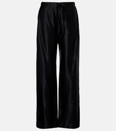 Pantalones anchos Rohen de satén - Khaite - Modalova