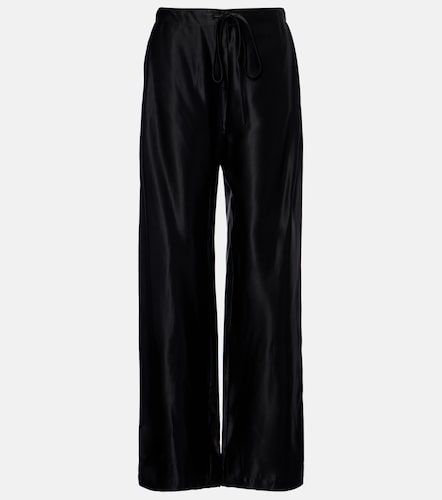Khaite Weite Hose Rohen aus Satin - Khaite - Modalova