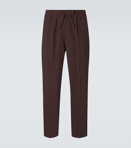 Pantaloni regular Selly in misto seta - Umit Benan - Modalova